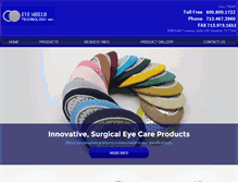 Tablet Screenshot of eyeshieldtechnology.com